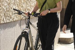 Z tramwaju przesiadła się na rower