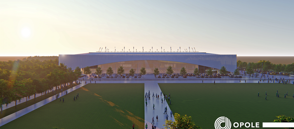 Nowy stadion Odry Opole. Wizualizacja projektu