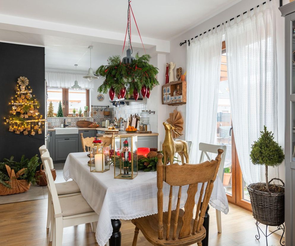 Kuchnia w świątecznej szacie. 80 pomysłów kuchennych dekoracji na Boże Narodzenie