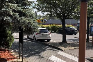 Mężczyzna spadł z wiaduktu na DTŚ