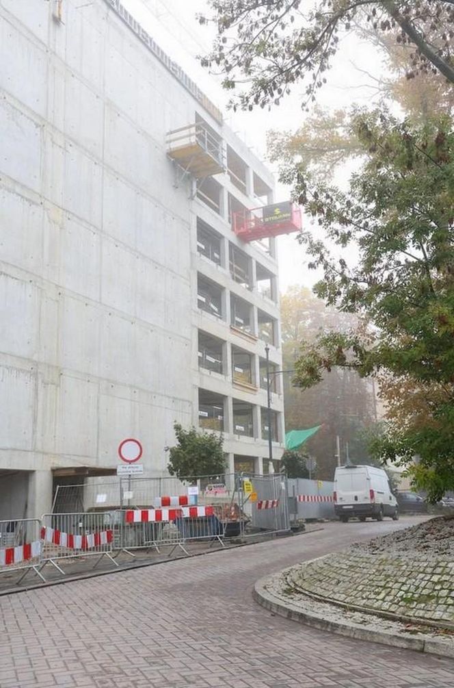 Parkingi wielopoziomowe w Łodzi