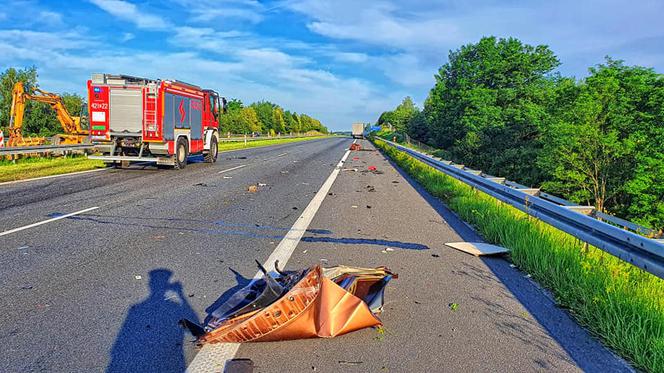 Makabryczny wypadek na autostradzie A4 pod Chrzanowem