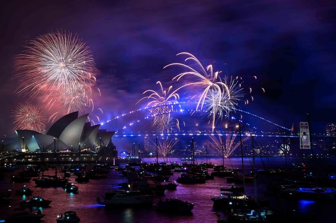 Australia już świętuje Nowy Rok. Wielki pokaz fajerwerków w Sydney 