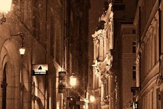 Urokliwe uliczki Starego Miasta zimą