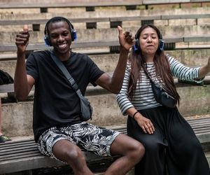Silent Disco rozgrzało Starachowice! Sprawdź, jak bawili się mieszkańcy na wyjątkowej imprezie