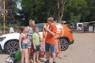 Eska Summer City Olsztyn. Pomarańczowa ekipa na Plaży Miejskiej