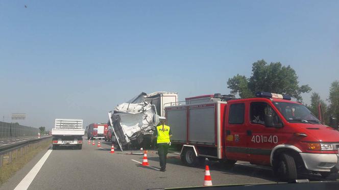 Gigantyczny wypadek na S7