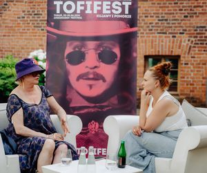 Katarzyna Figura na festiwalu Tofifest w Toruniu 2024