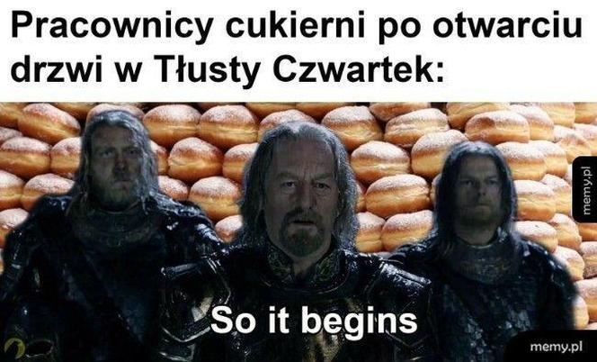 Memy z Tłustym Czwartkiem w roli głównej. Rozbawią cię do łez