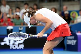 Zapłakana Iga Świątek po porażce w finale United Cup