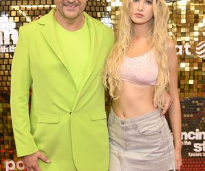 Tomasz Karolak z córką