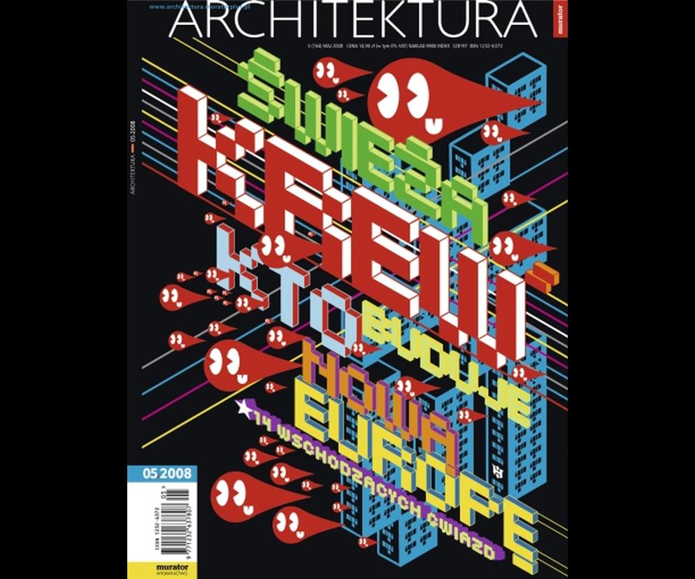 Okładka Miesięcznik Architektura 05/2008