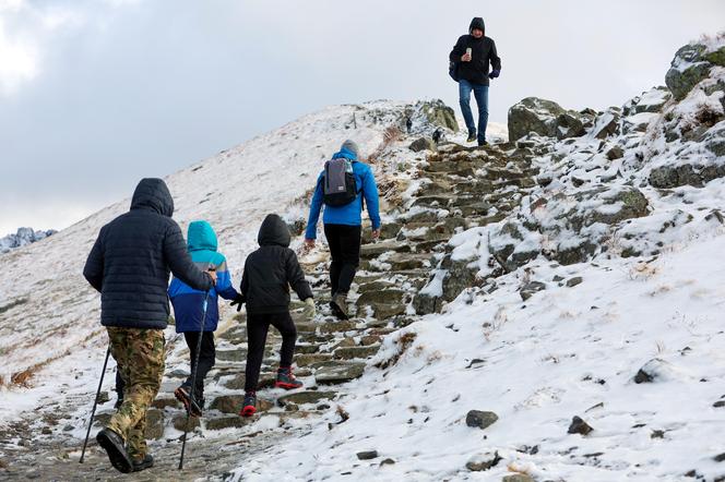 Tatry przysypane śniegiem