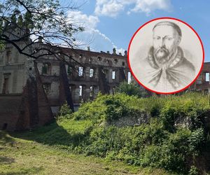 Tajemnicza postać na zamku na Lubelszczyźnie