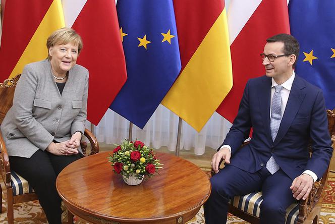  Angela Merkel w Warszawie