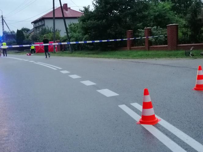 Motocyklista rozbił się na słupie. Nie żyje! 