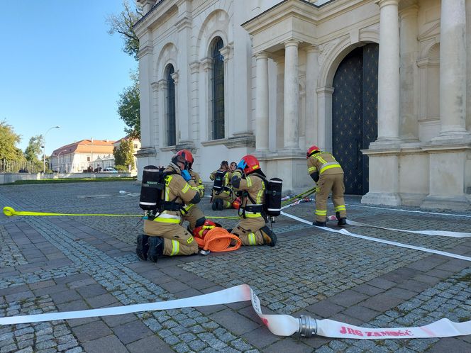 Działania służb przy katedrze