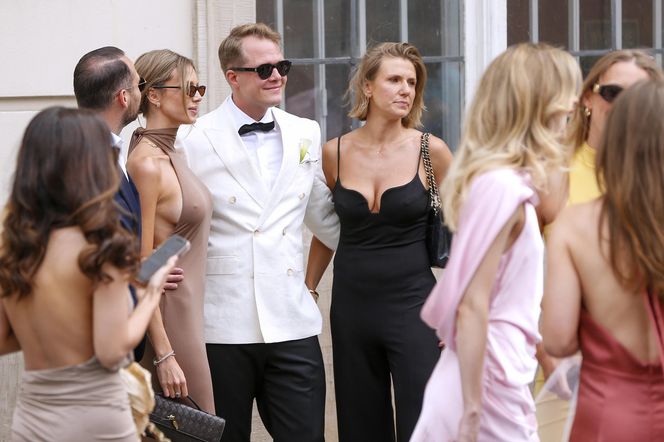 Ślub jak z bajki! Syn Marioli Bojarskiej-Ferenc powiedział tak. Panna młoda nie ukrywała brzuszka