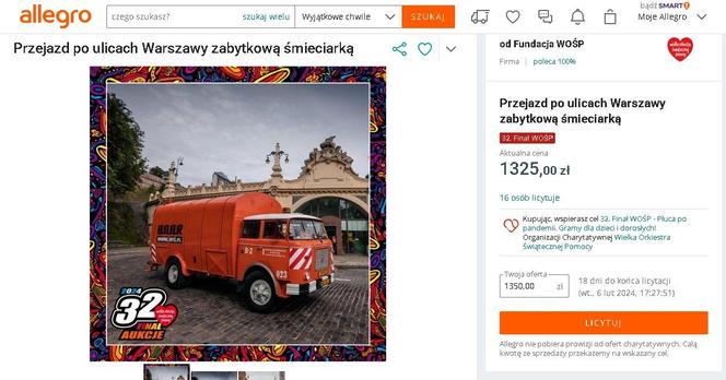 Można nie tylko zwiedzić oczyszczalnię ścieków, ale również przejechać się śmieciarką. 