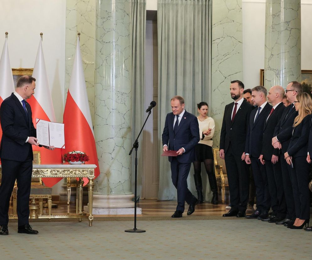 Zaprzysiężenie rządu Donalda Tuska 13.12.2023 