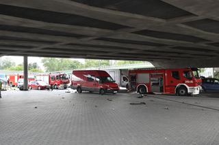 Wypadek koło Wału Miedzyszyńskiego