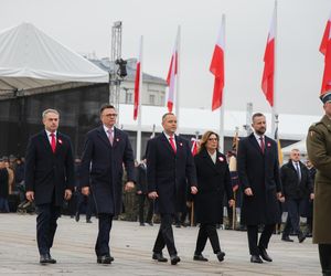 Święto Niepodległości. Karol Nawrocki na placu Piłsudskiego