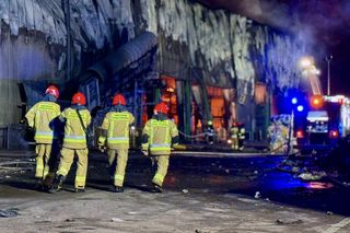 Pożar sortowni śmieci. Czy Elbląg utonie w odpadach? Mieszkańcy w niepewności