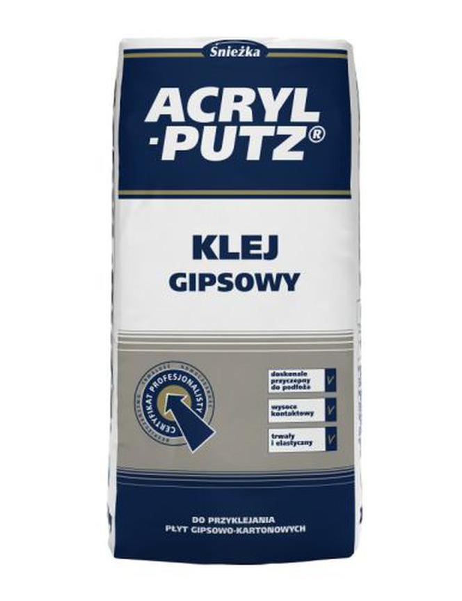 Masa szpachlowa i klej gipsowy 