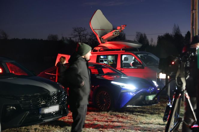 Policjanci pod domem Zbigniewa Ziobry