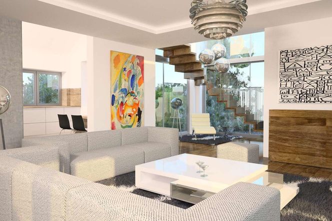 Tradycyjna architektura z nowoczesnymi dodatkami