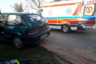 Nowy Sącz. Na ulicy Węgierskiej kierowca suzuki uderzył w słup