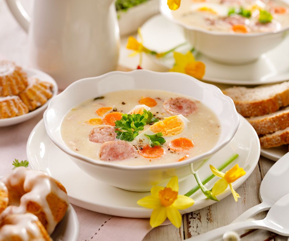 Barszcz biały - kalorie (kcal), wartości odżywcze