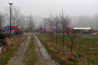 Gigantyczny pożar tartaku! Gęste kłęby dymu nad podkarpackim