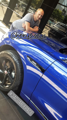 Borys Szyc, Jaguar F-Pace