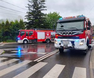 W Katowicach doszło do pożaru budynku wielorodzinnego