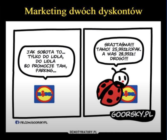 Biedronka vs Lidl - MEMY