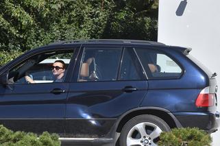 Joanna Kurska w słynnym BMW Kurskiego przyjechała do TVP 