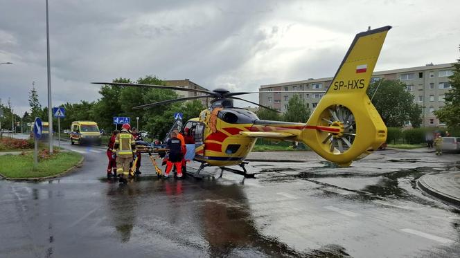 Fatalny wypadek na ulicach Gdyni! Kierowca wjechał chodnik i potrącił trzy osoby [ZDJĘCIA].