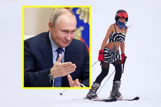 Półnagie Rosjanki na nartach w ulubionym miejscu Putina. W Rosji szykuje się gruba impreza