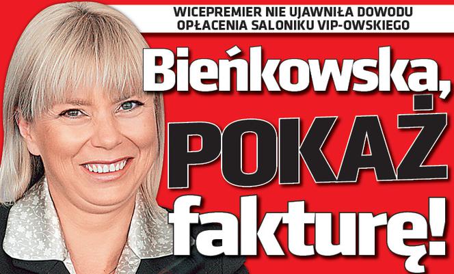 Sorry! Bieńkowska pokaż fakturę!