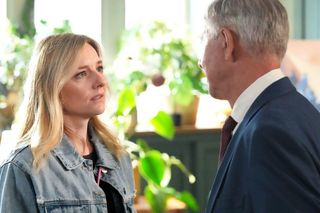 Barwy szczęścia odc. 3123. Henryk Kępski (Zbigniew Suszyński), Grażyna (Kinga Suchan)