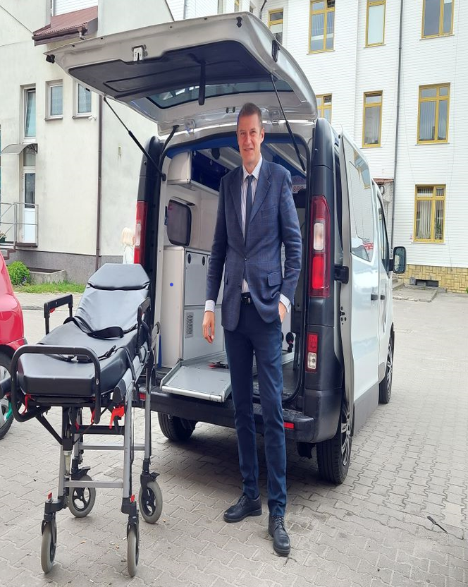 Zamojski stary szpital zakupił ambulans