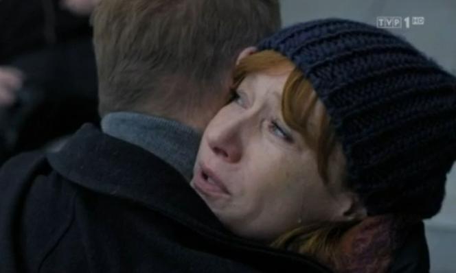 Komisarz Alex 16 odc. 197. Lucyna (Magdalena Walach), Piotr Górski (Krystian Wieczorek)	