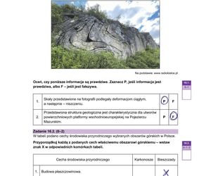 Matura próbna 2024 - geografia