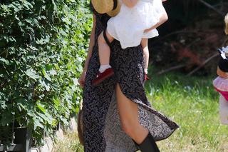 Kasia Tusk z rodziną odwiedziła rodziców