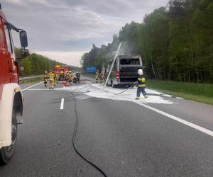 Autobus spłonął na A4. Dantejskie sceny na Opolszczyźnie