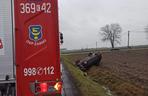 Zderzenie dwóch samochodów w Niecieczy pod Tarnowem