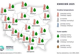 Wiemy, jaka będzie wiosna 2025