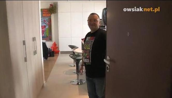 Tak mieszka Jerzy Owsiak