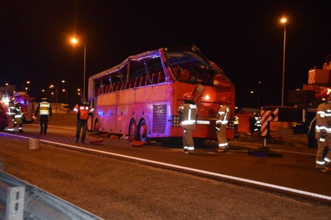Wypadek Ukraińskiego autobusu w Kaszycach